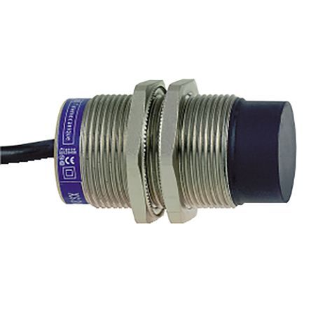 XS630B4NAL2, Telemecanique Sensors M30 x 1.5 Inductive Sensor - Barrel, NPN-NO Output, 22 mm Detection, IP68, IP69K, Cable Terminal, Индуктивный датчик приближения