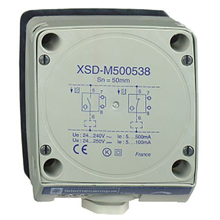 XSDM600539, Telemecanique Sensors Inductive Sensor - Block, NO/NC Output, 60 mm Detection, IP67, PG 13.5 Gland Terminal, Индуктивный датчик приближения