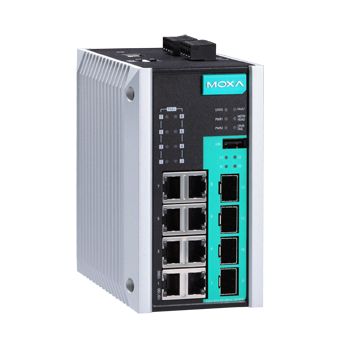 Коммутатор EDS-G512E-8PoE-4GSFP