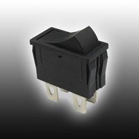 CF-LA-2KL-3, Copal Electronics, On-None-Off Rocker Switch Panel Mount, Клавишный переключатель