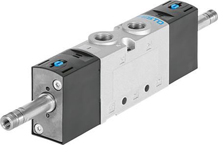 VUVS-L30-B52-D-G38-F8, Festo 5/2 Pneumatic Solenoid Valve Solenoid G 3/8 VUVS Series, Клапан