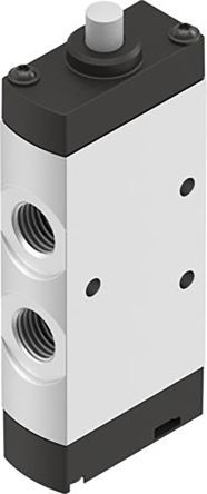 VMEF-S-M52-E-G14, Festo Plunger 5/2 Pneumatic Manual Control Valve VMEF Series, Клапан