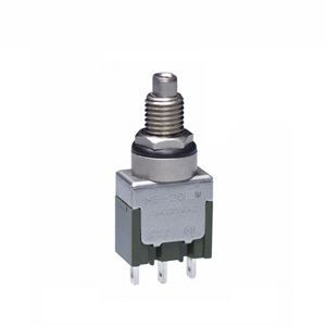 MB2065SD8W01, NKK Switches Single Pole Double Throw (SPDT) On-On Push Button Switch, Panel Mount, Кнопочный переключатель