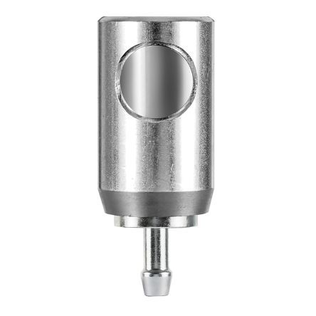 BRM 061813CP, PREVOST Pneumatic Quick Connect Coupling Metal Hose Barb, Муфта