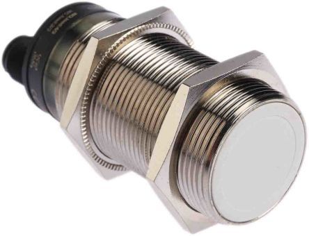CR30CF10DPR-E2, RS PRO 79mm Flush Mount Capacitive sensor, PNP-NO/NC Output, 10 mm Detection Range, IP67, Датчик