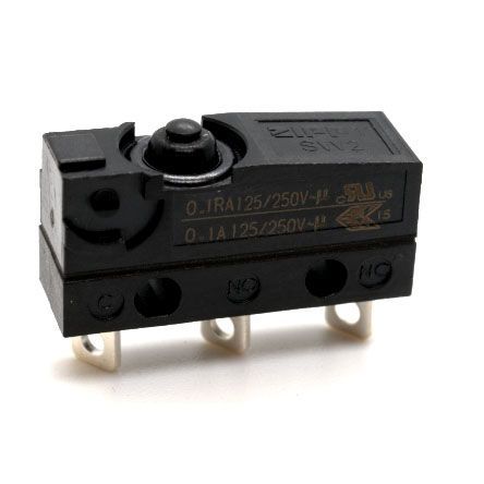 SW2-C1S1-00A0-Z, Zippy Single Pole Double Throw (SPDT) Snap Microswitch, 100 mA, Микропереключатель