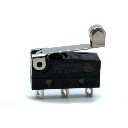 SW2-C1S1-05A0-Z, Zippy Single Pole Double Throw (SPDT) Snap Microswitch, 100 mA, Микропереключатель