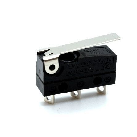 SW2-06S1-02A0-Z, Zippy Single Pole Double Throw (SPDT) Snap Microswitch, 6 A, Микропереключатель