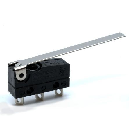 SW2-06S1-07A0-Z, Zippy Single Pole Double Throw (SPDT) Snap Microswitch, 6 A, Микропереключатель