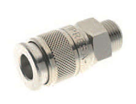 0019100001, RS PRO BSP MALE QUICK COUPLING 1/4, Муфта