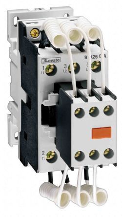 BFK2600A230, Lovato 3 Pole Contactor - 30 A, 230 V ac Coil, 3NO, 20 kVar, Контактор