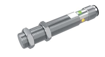 ICB18S30F08M1IO, Carlo Gavazzi M18 x 1 Inductive Proximity Sensor - Barrel, PNP/NPN-NO/NC Output, 8 mm Detection, IP67, IO-Link, M12 - 4, Индуктивный датчик приближения