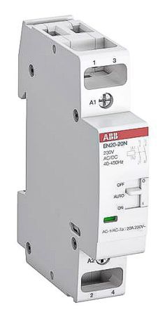 H300469, ABB 2 Pole Contactor - 20 A, 230 V ac Coil, 2NO, Контактор