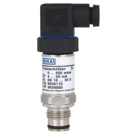 9083545, WIKA Pressure Sensor for Various Media , 0.16bar Max Pressure Reading Current, Датчик давления