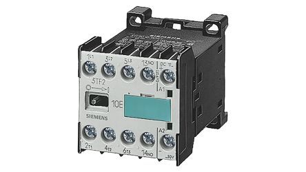 3TF20010BB4, Siemens 3 Pole Contactor - 9 A, 24 V dc Coil, 3NO, 10 kW, Контактор