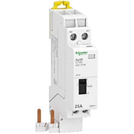 A9C15188, Schneider Electric 2 Pole Contactor - 25 A, 230 V ac Coil, Acti 9, 2NO, Контактор