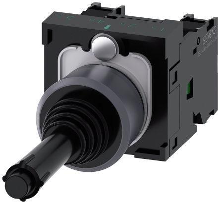 3SU1130-7BA10-1NA0, Siemens Joystick Switch Round, IP65, IP67 Rated, Джойстик-переключатель