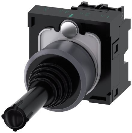 3SU1130-7AB10-1NA0, Siemens, Joystick Switch Round, IP65, IP67 Rated, Джойстик-переключатель