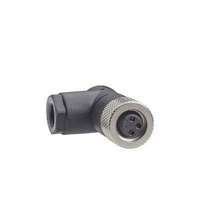 XZCC8FDM40S, Telemecanique Sensors M8 4 Pin Female Connector for use with Cabling, 60 V ac, 75 V dc