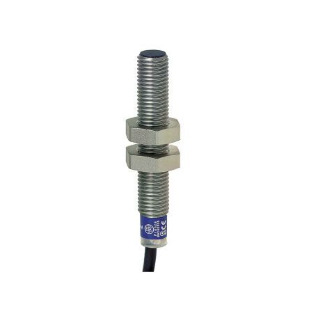 XS1M08MA230L2, Telemecanique Sensors M8 x 1 Inductive Proximity Sensor - Barrel, NO Output, 1 mm Detection, IP67, Cable Terminal, Индуктивный датчик приближения