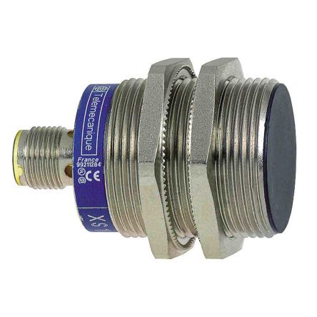 XS1N30NA349D, Telemecanique Sensors M30 x 1.5 Inductive Proximity Sensor - Barrel, NPN-NO Output, 20 mm Detection, IP67, IP69K, M12 -, Индуктивный датчик приближения