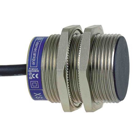 XS1N30PA349L1, Telemecanique Sensors M30 x 1.5 Inductive Proximity Sensor - Barrel, PNP-NO Output, 20 mm Detection, IP68, IP69K, Cable, Индуктивный датчик приближения