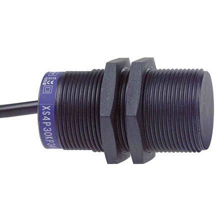 XS4P30MA230L1, Telemecanique Sensors M30 x 1.5 Inductive Proximity Sensor - Barrel, NO Output, 15 mm Detection, IP68, Cable Terminal, Индуктивный датчик приближения