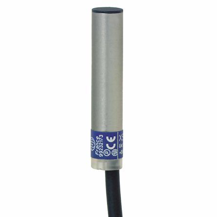 XS506B1PAL2, Telemecanique Sensors Inductive Proximity Sensor - Barrel, PNP-NO Output, 1.5 mm Detection, IP67, Cable Terminal, Индуктивный датчик приближения