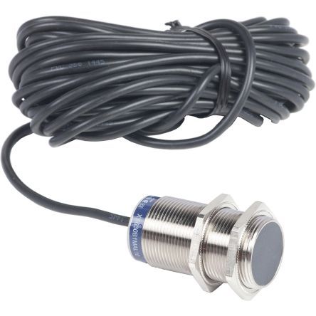 XS630B1MAL10, Telemecanique Sensors M30 x 1.5 Inductive Proximity Sensor - Barrel, NO Output, 15 mm Detection, IP68, IP69K, Cable, Индуктивный датчик приближения