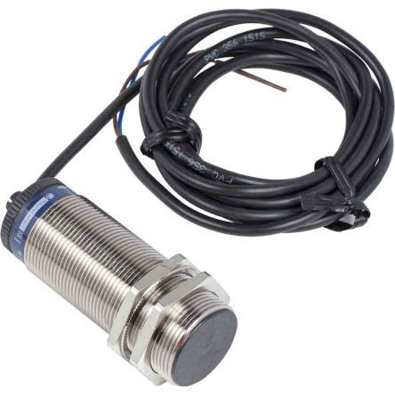 XSAV11801TF, Telemecanique Sensors M30 x 1.5 Inductive Proximity Sensor - Barrel, NC Output, 10 mm Detection, IP67, Cable Terminal, Индуктивный датчик приближения