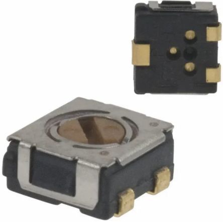 CS-4-12XA, Copal Electronics 2 Way Surface Mount Rotary Switch Single Pole Double Throw (SPDT), Rotary Actuator, Переключатель