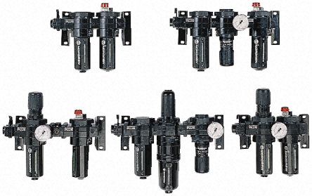 FRL Norgren G  Filter Regulator Lubricator Automatic Drain m Filtration Size Сборка