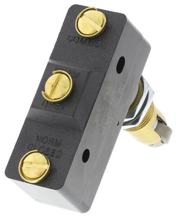 BZ-2RQ181M-A2, Honeywell SPDT-NO/NC Plunger Microswitch, 16 A @ 250 V ac, Микропереключатель