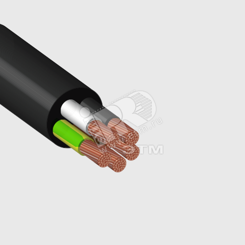 Кабель силовой КГ-ХЛ 5х6 -380 ТРТС
