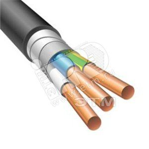 Кабель силовой ВБШв нг (А)-LS 3х1.5 ок-0.660 ТРТС однопроволочный