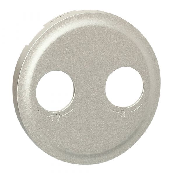 Celiane Панель лицевая для розетки телевизионной TV/FM титан