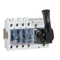 Выключатель-разъединитель Vistop 63А 3П рукоятка спереди черная рукоятка