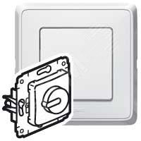 CARIVA Диммер поворотный в рамку белый 300 Вт