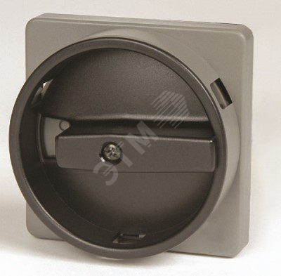 Площадка серебрянная 67х67 и черная ручка B63 с замком 22мм для сер.АМ