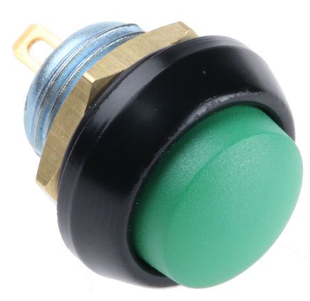 59-900090, ITW 59 Single Pole Single Throw (SPST) Momentary Clear LED Miniature Push Button Switch, IP67, 13.65 (Dia.)mm, Panel, Кнопочный переключатель