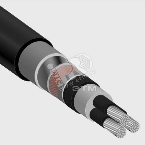 Кабель силовой АПвБВнг(А)-LS 3х120/35-10 ТРТС