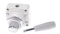 VH210-02, SMC Handle 4/3 Pneumatic Manual Control Valve VH Series, Клапан