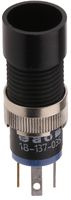 18-137.035, EAO Single Pole Single Throw (SPST) Momentary Push Button Switch, IP40, 8 (Dia.)mm, Panel Mount, Кнопочный переключатель