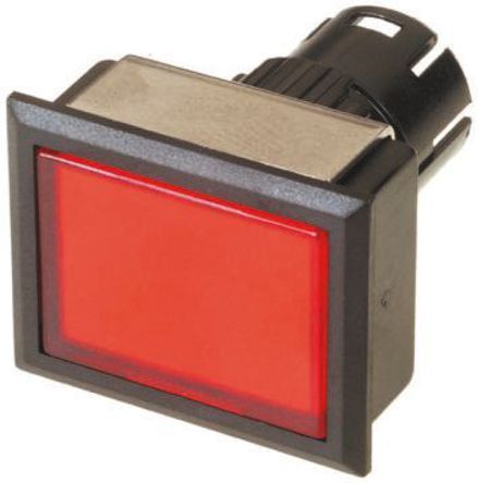 61-1100.0,61-9681.2,61-9931.0, EAO Modular Switch Body, IP65, Red, Panel Mount, Momentary for use with Series 61 -20°C +55°C