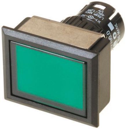 61-1100.0,61-9681.5,61-9931.0, EAO Modular Switch Body, IP65, Green, Panel Mount, Momentary for use with Series 61 -20°C +55°C