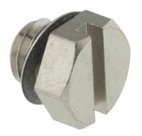 M-5P, SMC Brass M5 x 0.8 Plug Fitting