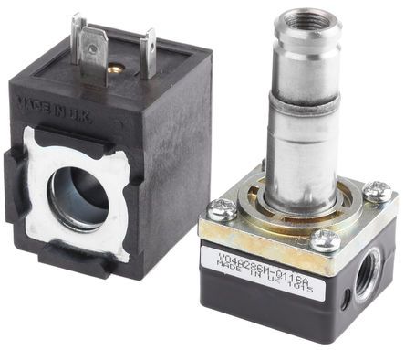 V04A286M-B623A, Norgren 2/2 Pneumatic Control Valve Solenoid/Spring G 1/8 V04 Series, Клапан