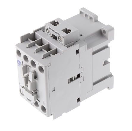 100-C16KD10, Allen Bradley 3 Pole Contactor - 16 A, 110 V ac Coil, 100 Series, 3NO, 7.5 kW, Контактор