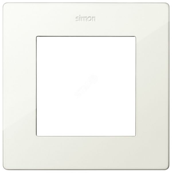 Рамка 1 пост, слоновая кость