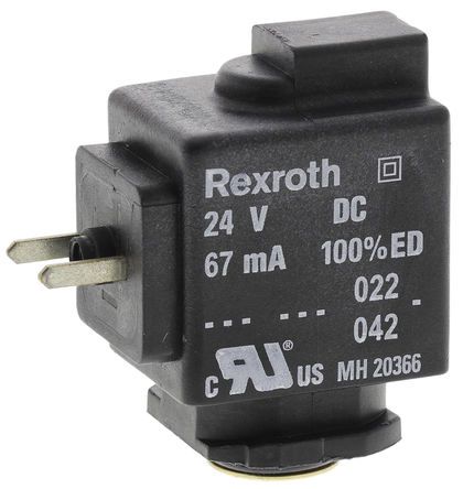5420930220, Aventics 24V dc 1.6W Replacement Solenoid Coil, Compatible With PS1, PVL, Катушка
